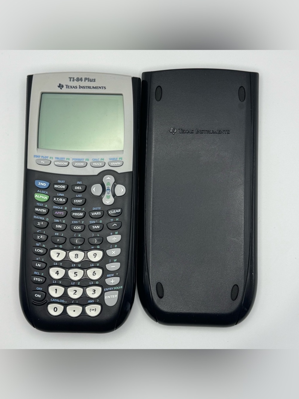 Texas Instruments TI-84 Plus Graphing Calculator with Slide Cover Tested Working
